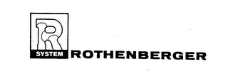 R SYSTEM ROTHENBERGER logo