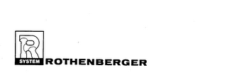 R-SYSTEM ROTHENBERGER logo