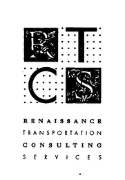 R T C S RENAISSANCE TRANSPORTATION CONSULTING SERVICES logo