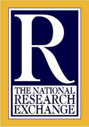 R THE NATIONAL RESEARCH EXCHANGE logo