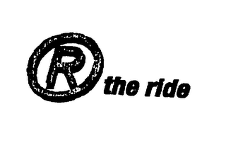 R THE RIDE logo