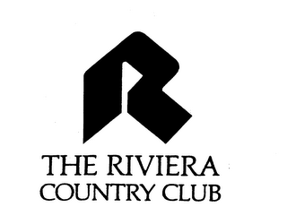 R THE RIVIERA COUNTRY CLUB logo