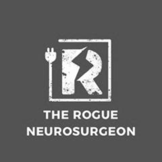 R THE ROGUE NEUROSURGEON logo