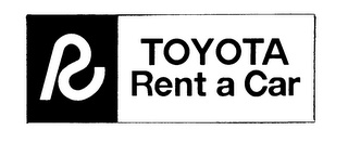R TOYOTA RENT A CAR logo