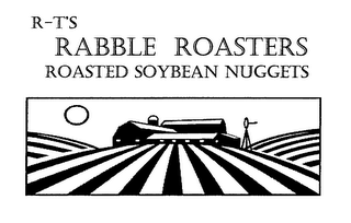 R-T'S RABBLE ROASTERS ROASTED SOYBEAN NUGGETS logo
