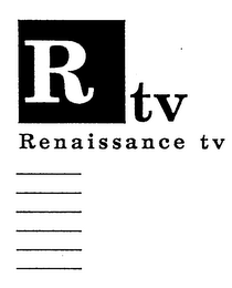 R TV RENAISSANCE TV logo