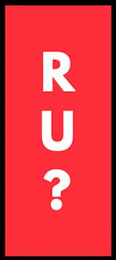 R U ? logo