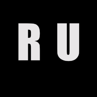 R U logo