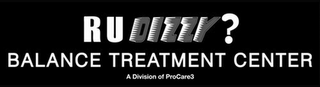 R U DIZZY? BALANCE TREATMENT CENTER A DIVISION OF PROCARE3 logo