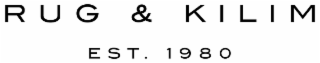 R U G  & K I L I M EST. 1980 logo