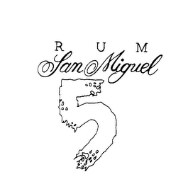 R U M SAN MIGUEL 5 logo