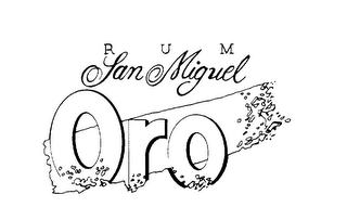 R U M SAN MIGUEL ORO logo