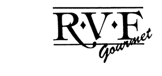 R-V-F GOURMET logo
