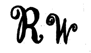 R W logo
