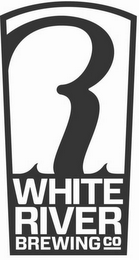R WHITE RIVER BREWING CO logo