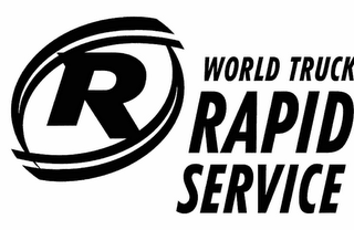 R WORLD TRUCK RAPID SERVICE logo