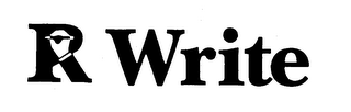 R WRITE logo