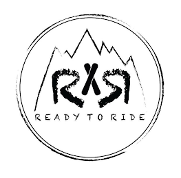 R X R READY TO RIDE logo