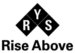 R Y S RISE ABOVE logo