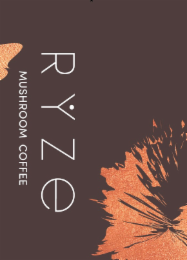 R Y Z E MUSHROOM COFFEE logo