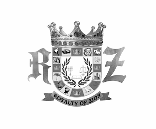 R Z ROYALTY OF ZION logo