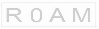 R0AM logo