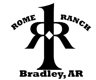 R1R ROME RANCH BRADLEY, AR logo