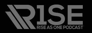 R1SE RISE AS ONE PODCAST logo