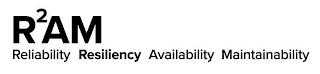 R2AM RELIABILITY RESILIENCY AVAILABILITY MAINTAINABILITY logo
