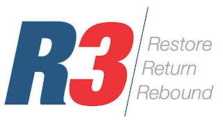 R3 RESTORE RETURN REBOUND logo