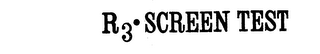 R3-SCREEN TEST logo