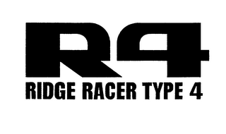 R4 RIDGE RACER TYPE 4 logo
