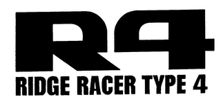 R4 RIDGE RACER TYPE 4 logo