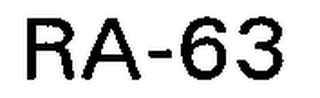 RA-63 logo