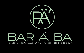 RA BAR A BA BAR A BA LUXURY FASHION GROUP logo