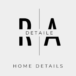 RA DETAILE HOME DETAILS logo