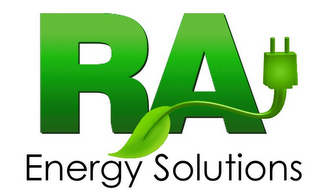 RA ENERGY SOLUTIONS logo