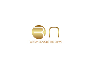 RA FORTUNE FAVORS THE BRAVE logo