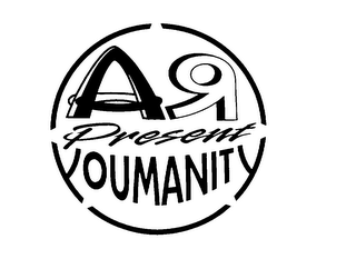 RA PRESENT YOUMANITY logo