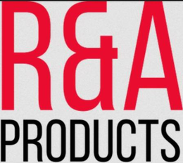 R&A PRODUCTS logo