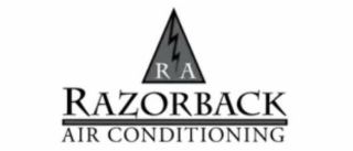 RA RAZORBACK AIR CONDITIONING logo