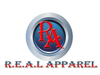 RA R.E.A.L APPAREL logo