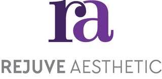 RA REJUVE AESTHETIC logo