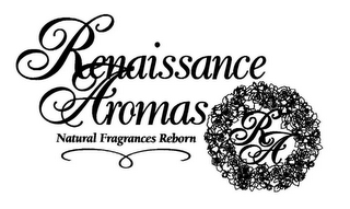 RA RENAISSANCE AROMAS NATURAL FRAGRANCES REBORN logo