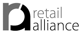 RA RETAIL ALLIANCE logo