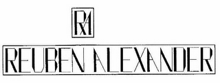 RA REUBEN ALEXANDER logo