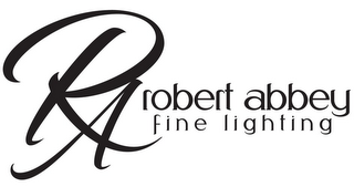 RA ROBERT ABBEY FINE LIGHTING logo