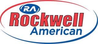 RA ROCKWELL AMERICAN logo