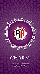 RA ROYAL ARMENIA CHARM GROUND COFFEE 100% ARABICA logo