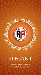 RA ROYAL ARMENIA ELEGANT GROUND COFFEE ARABICA & ROBUSTA logo